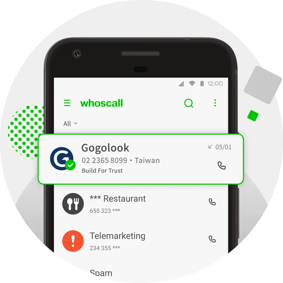 Whoscall Verified Business Number | Protect Your Business Reputation