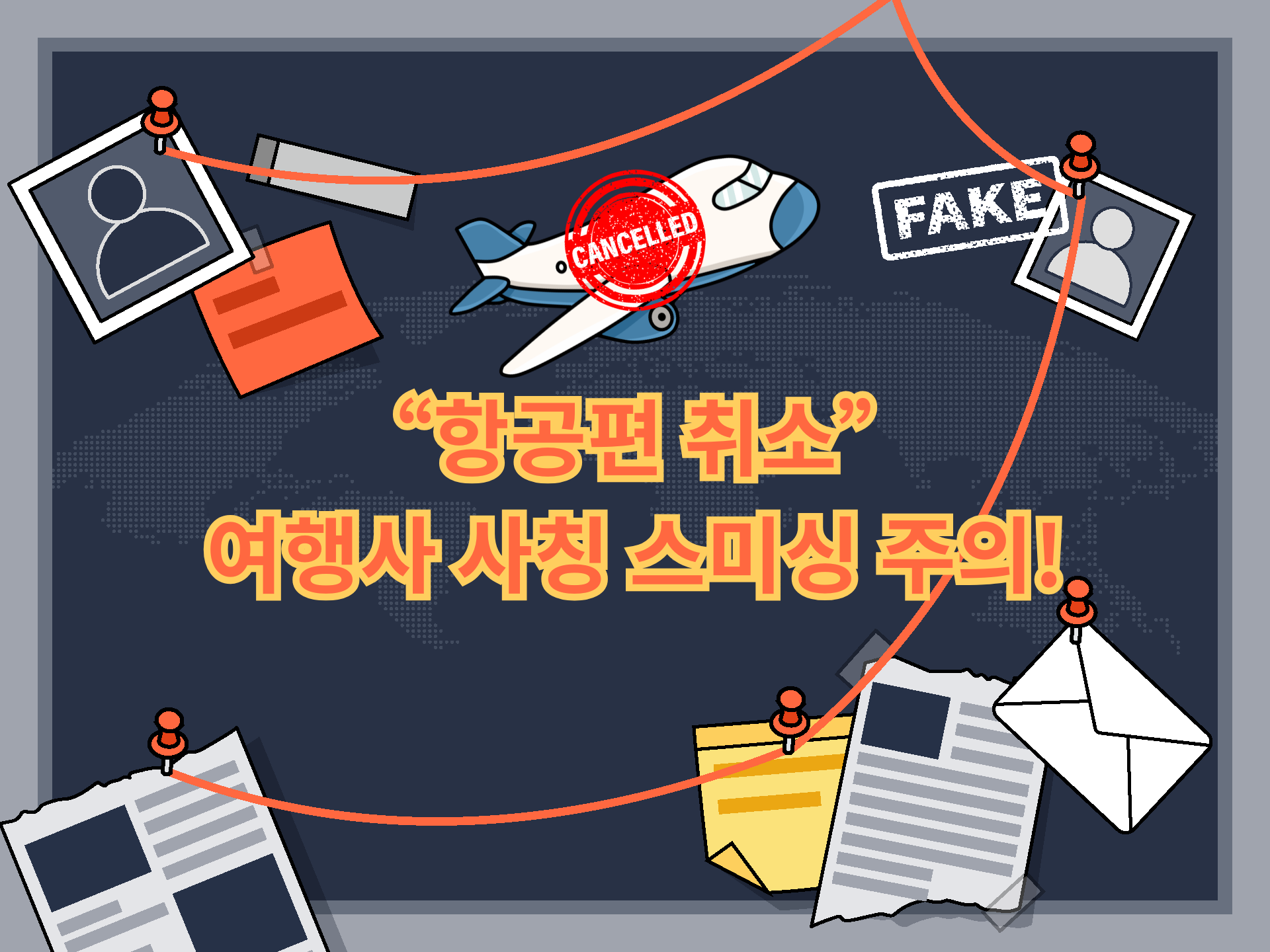 "항공편 취소되었습니다" 중동 사태 악용한 여행사 사칭 스미싱 기승! 