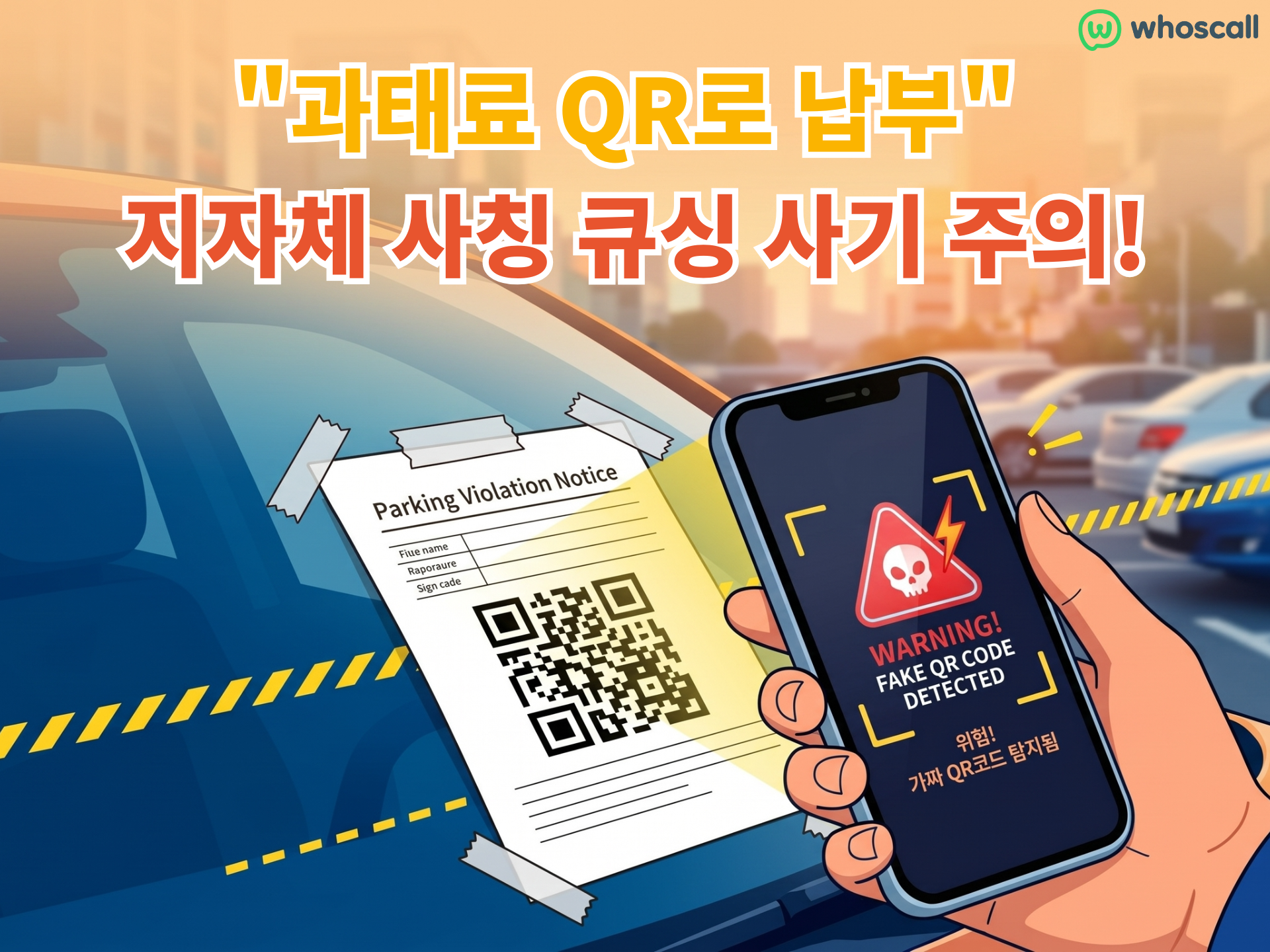 주차위반 과태료 고지서인 줄 알았는데… QR코드 찍으면 큰일! 요즘 유행하는 ‘주차위반 안내문 피싱’ 주의 주차위반 과태료 고지서인 줄 알았는데… QR코드 찍으면 큰일! 요즘 유행하는 ‘주차위반 안내문 피싱’ 주의